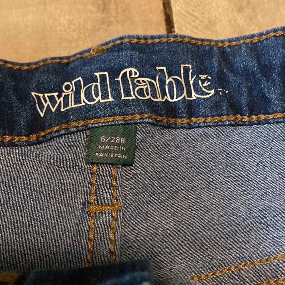 Wild Fable Denim High Rise Short - Picture 3 of 4